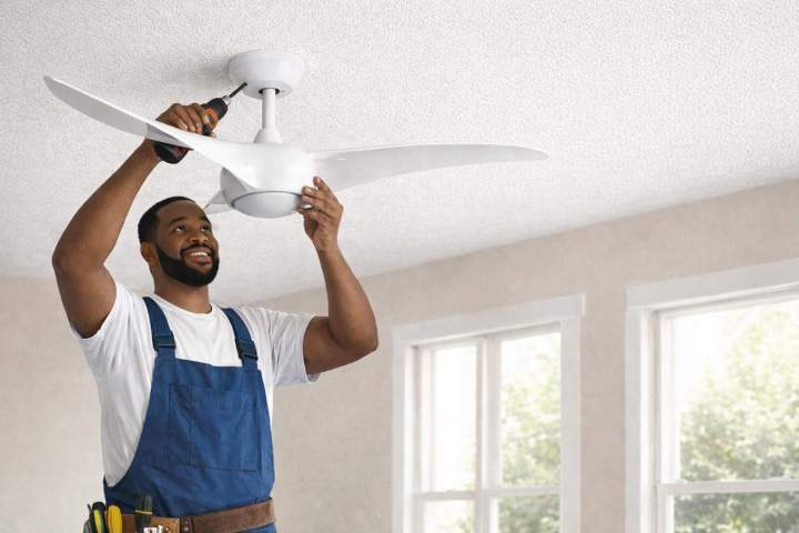 Installation brasseur d'air Martinique